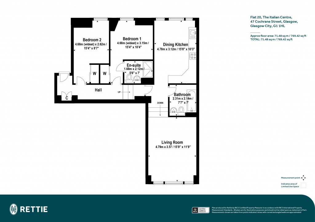 Floorplans For Merchant City, Glasgow