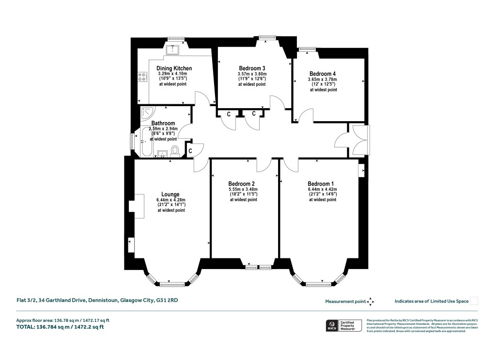 Floorplans For Dennistoun, Glasgow City