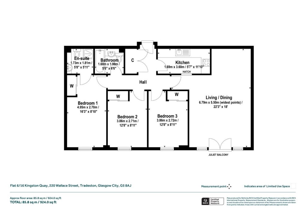 Floorplans For Tradeston, Glasgow City