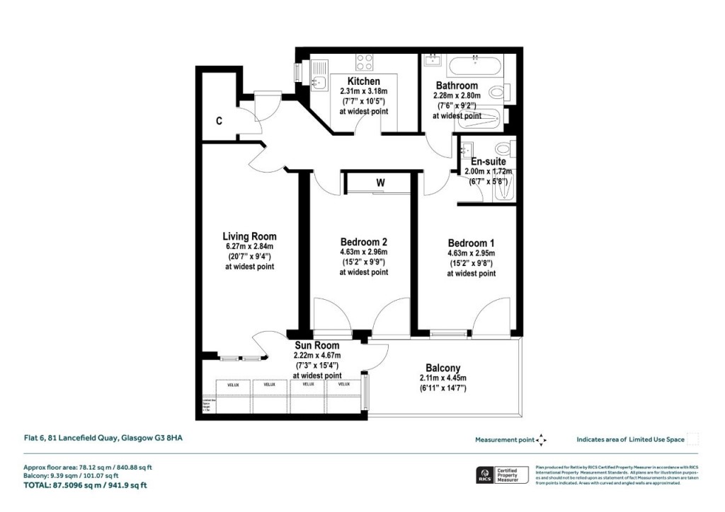 Floorplans For Finnieston, Glasgow City