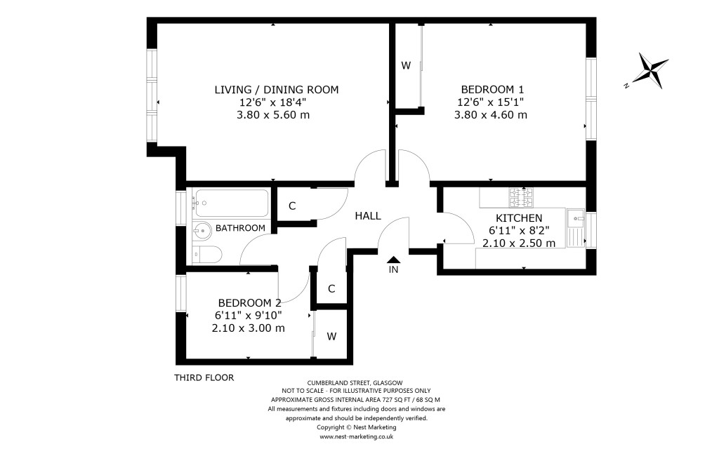Floorplans For New Gorbals, Glasgow