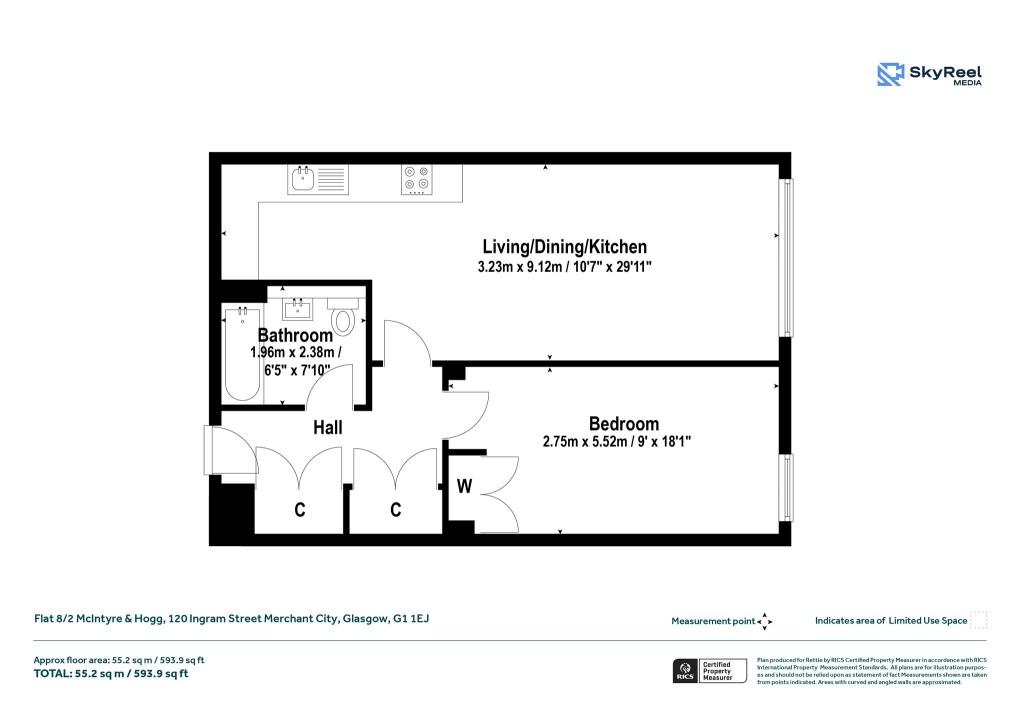 Floorplans For Merchant City, Glasgow City