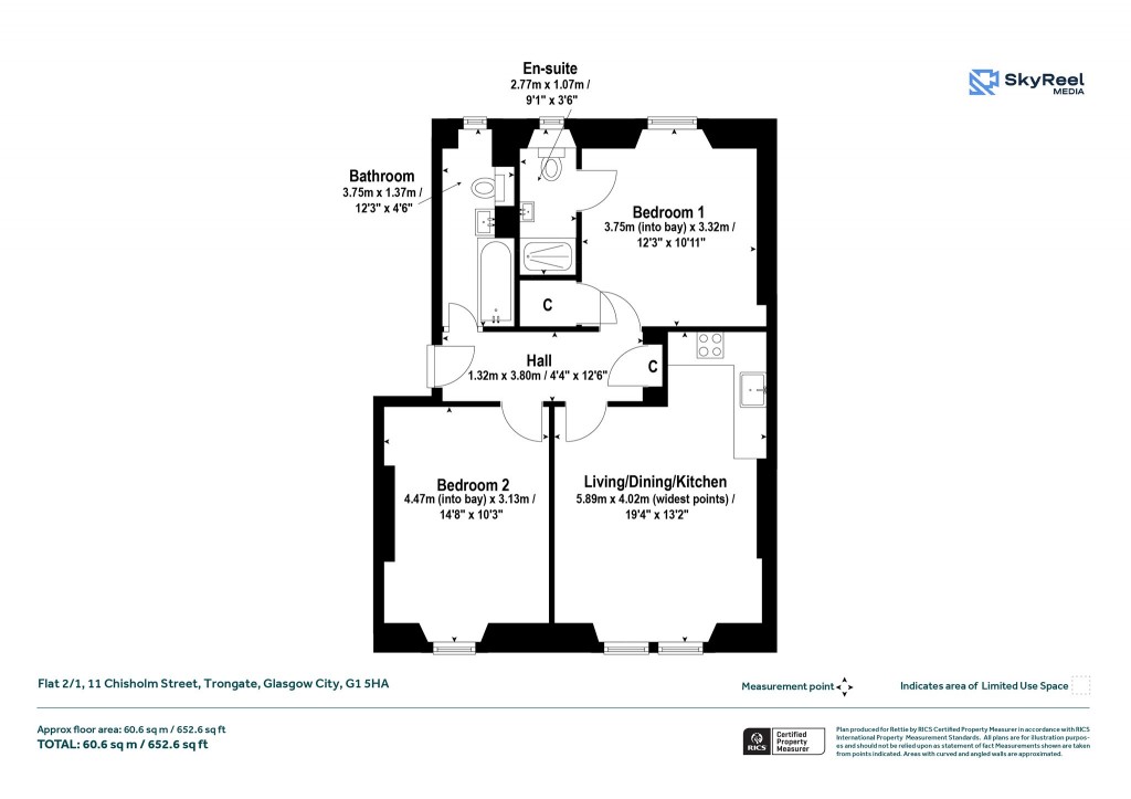 Floorplans For Trongate, Glasgow City