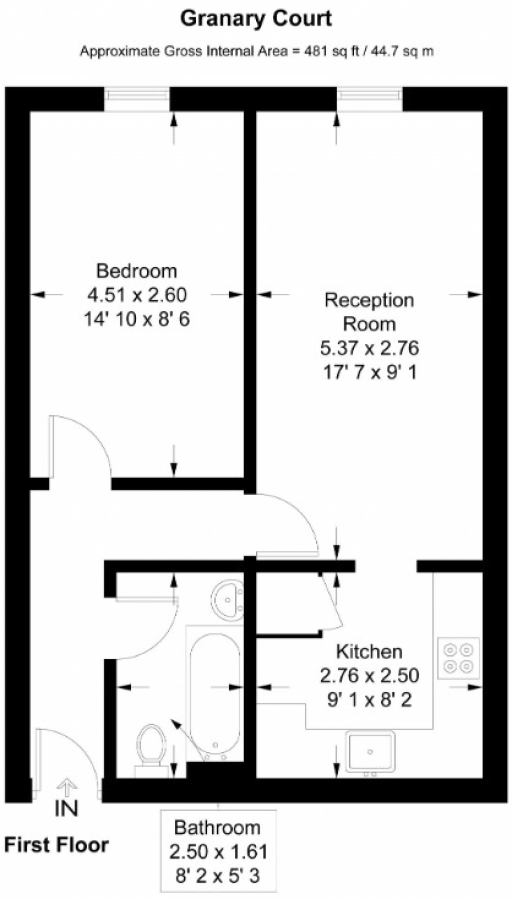 Floorplans For Haslers Lane, Great Dunmow, Essex