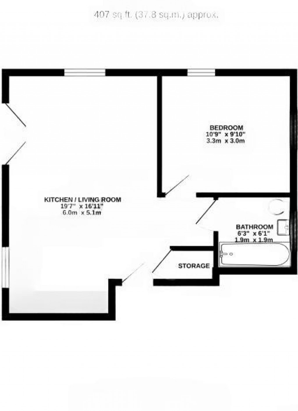 Floorplans For Weavers Close, Dunmow, Essex