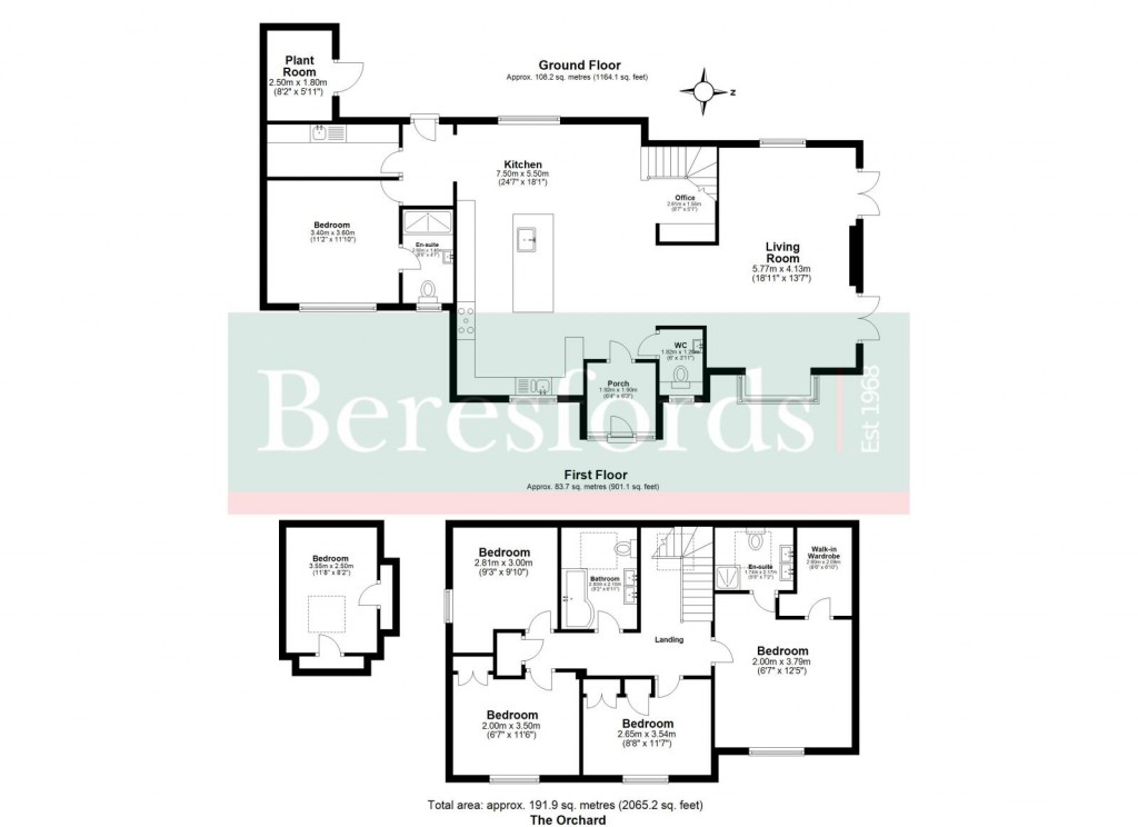 Floorplans For Braintree Road, Felsted, Dunmow