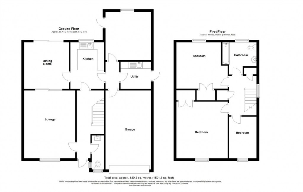 Floorplans For Sawbridgeworth, Hertfordshire