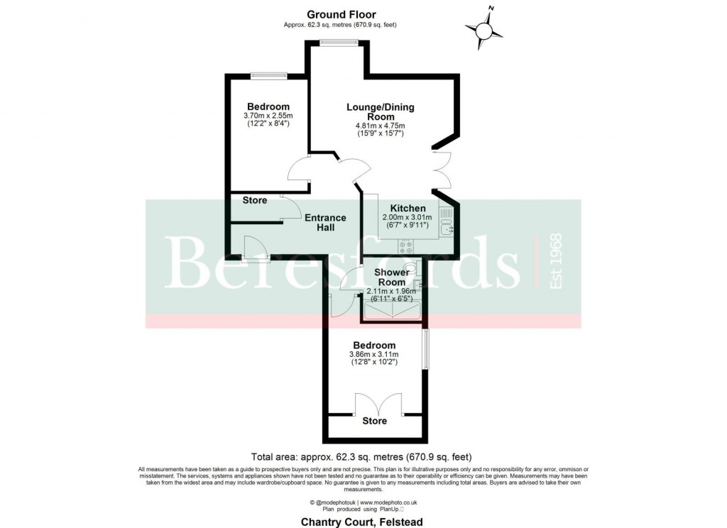 Floorplans For Felsted, Dunmow, Essex