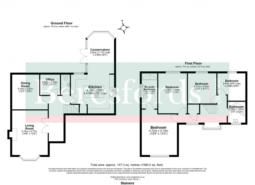 Floorplans For Bishop's Stortford, Hertfordshire