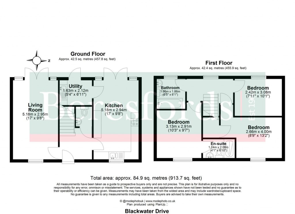 Floorplans For Dunmow, Essex