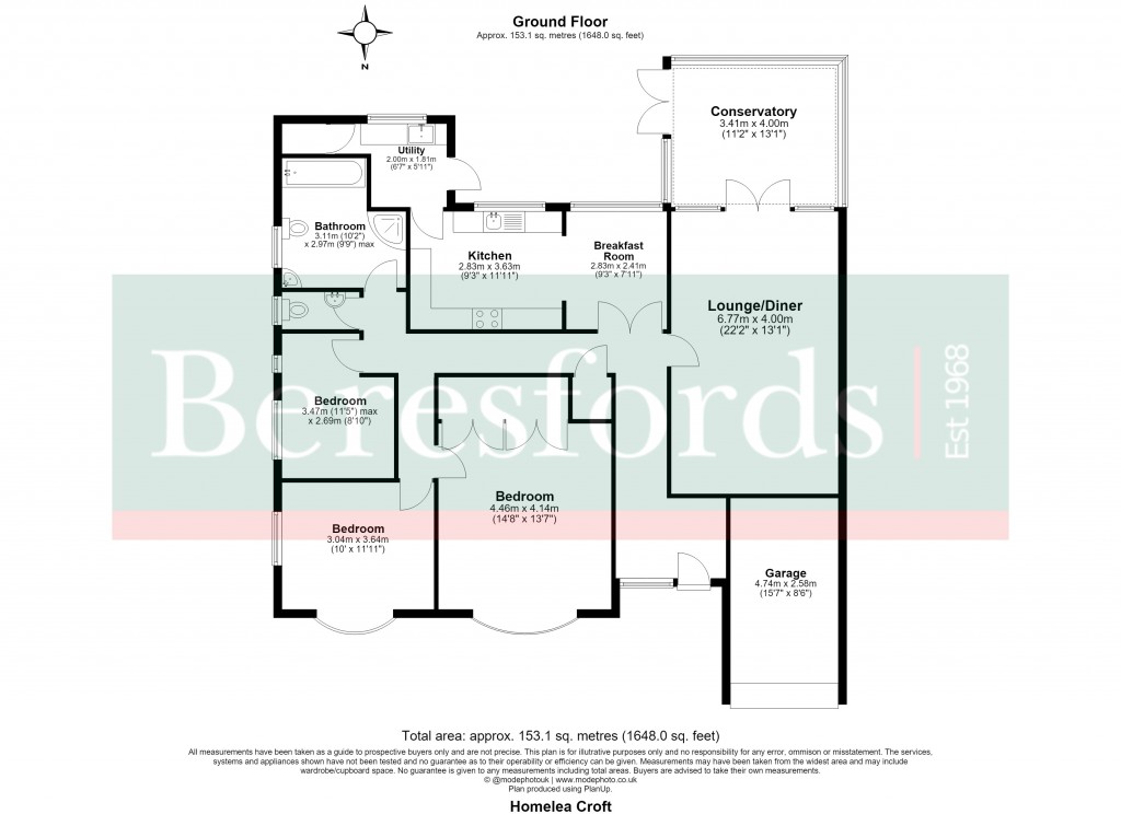 Floorplans For Dunmow, Essex