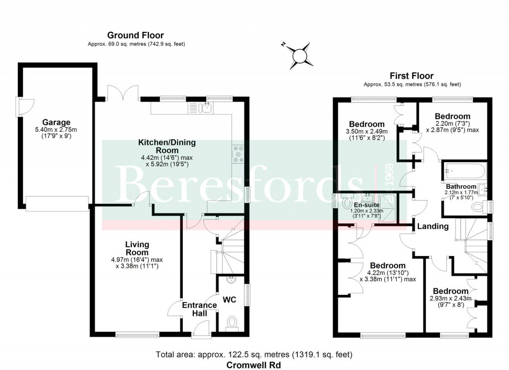 Floorplans For Flitch Green, Dunmow, Essex