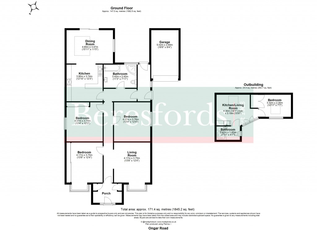 Floorplans For Dunmow, Essex