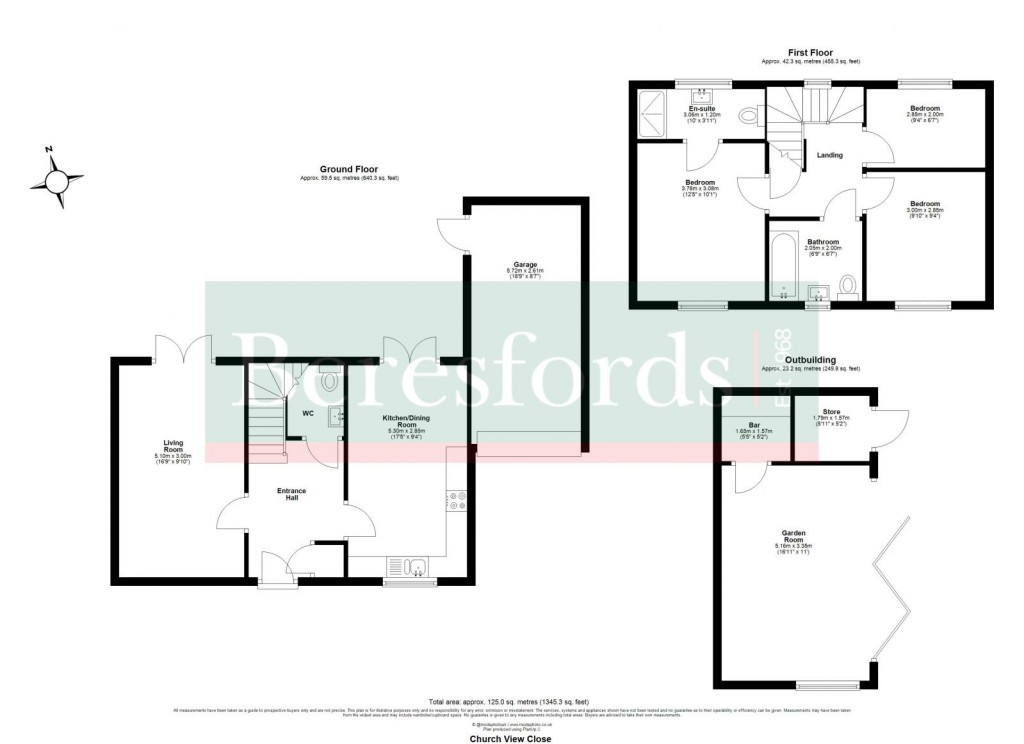 Floorplans For Takeley, Bishop's Stortford, Essex