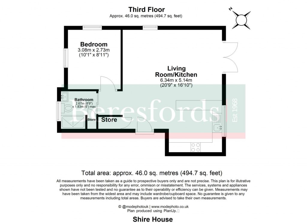 Floorplans For Weavers Close, Dunmow, Essex