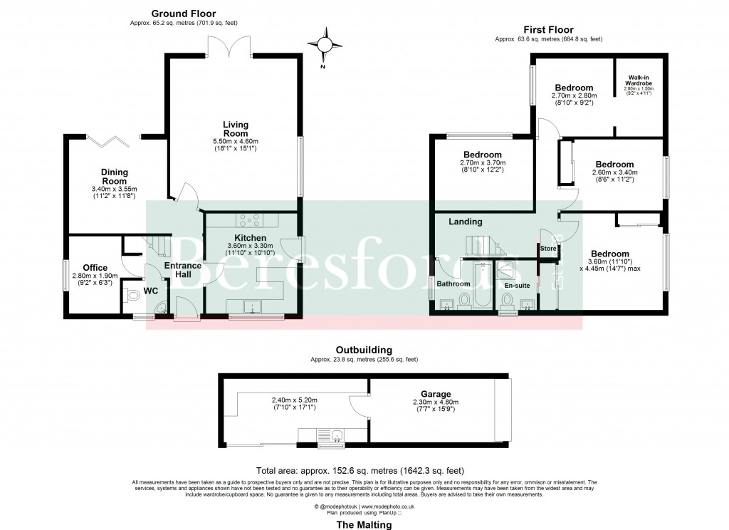 Floorplans For Dunmow, Essex