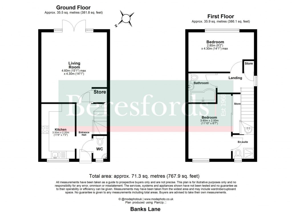 Floorplans For Stansted, Essex