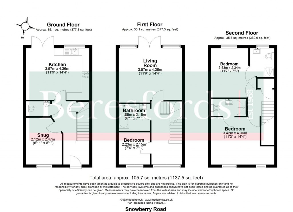 Floorplans For Dunmow, Essex