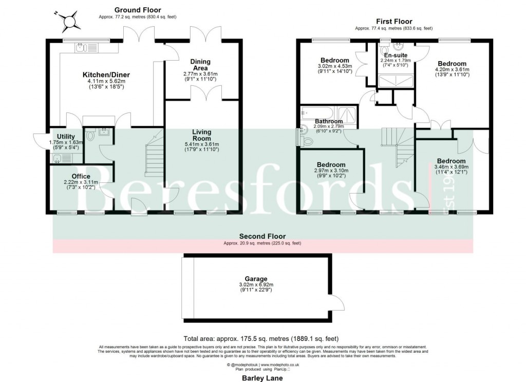 Floorplans For Dunmow, Essex