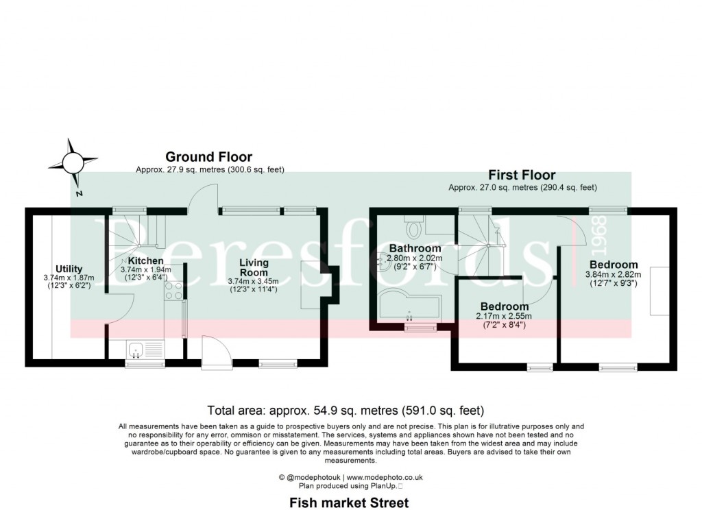 Floorplans For Thaxted, Dunmow, Essex