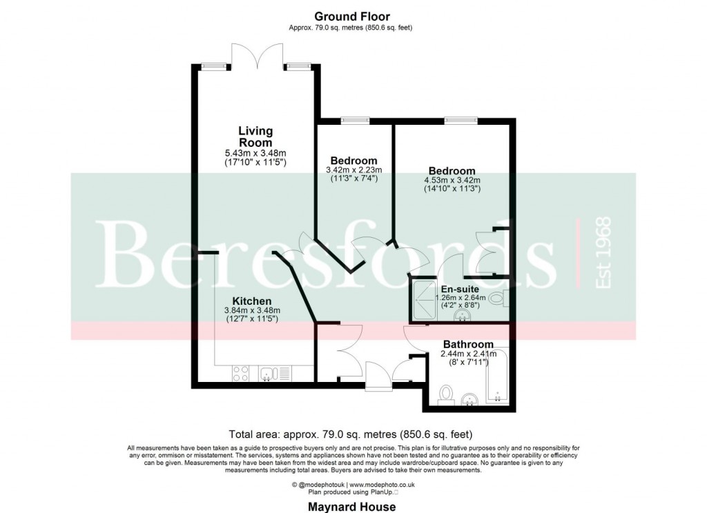 Floorplans For Great Easton, Dunmow, Essex