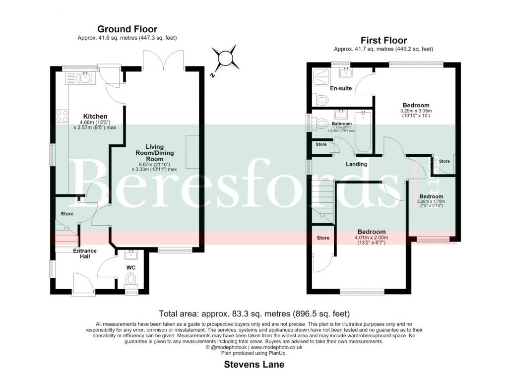 Floorplans For Felsted, Dunmow, Essex