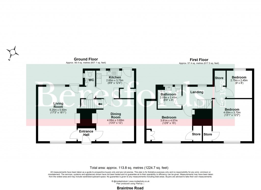 Floorplans For Felsted, Dunmow, Essex