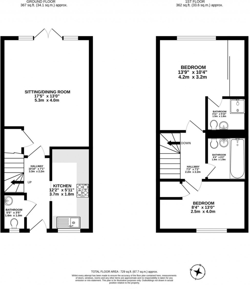 Floorplans For Dunmow, Essex
