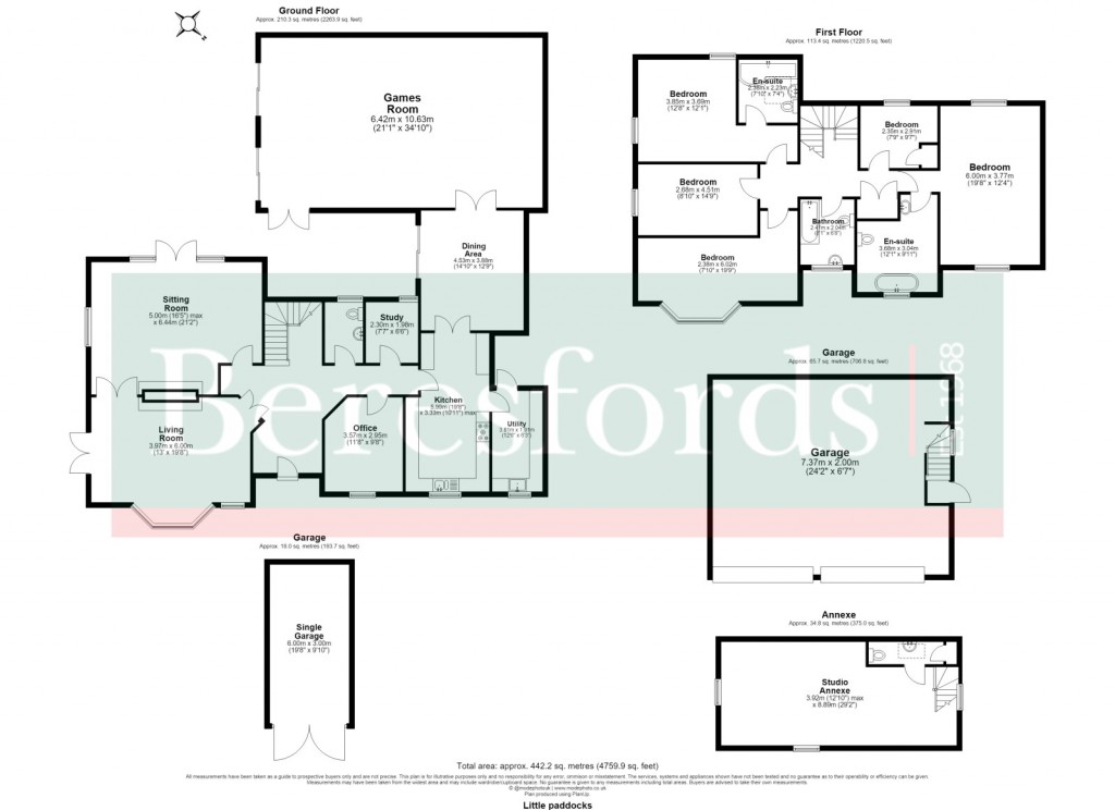 Floorplans For Stebbing, Dunmow, Essex
