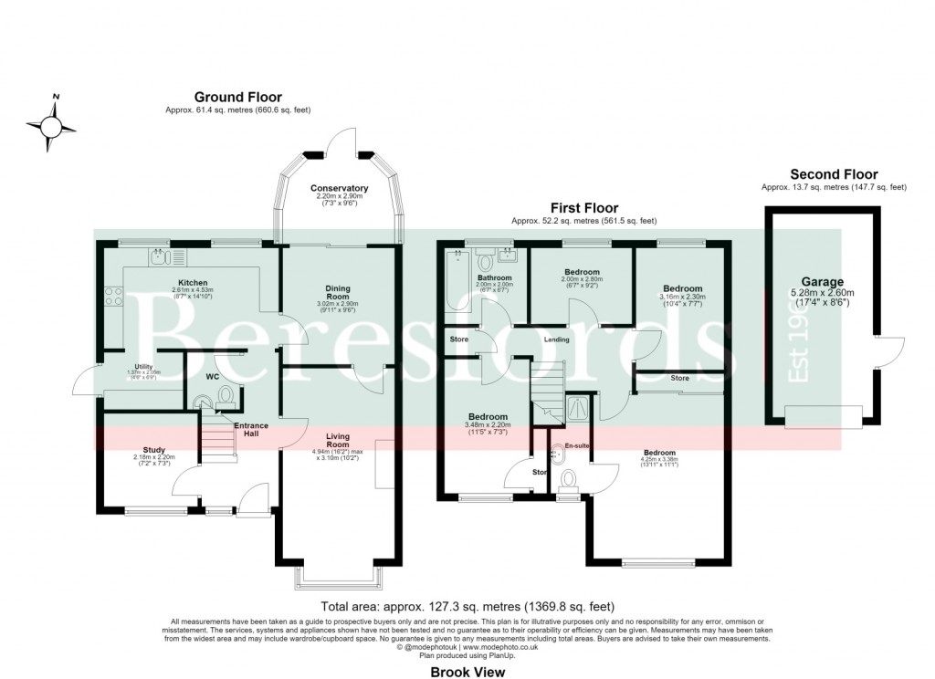 Floorplans For Thaxted, Dunmow, Essex