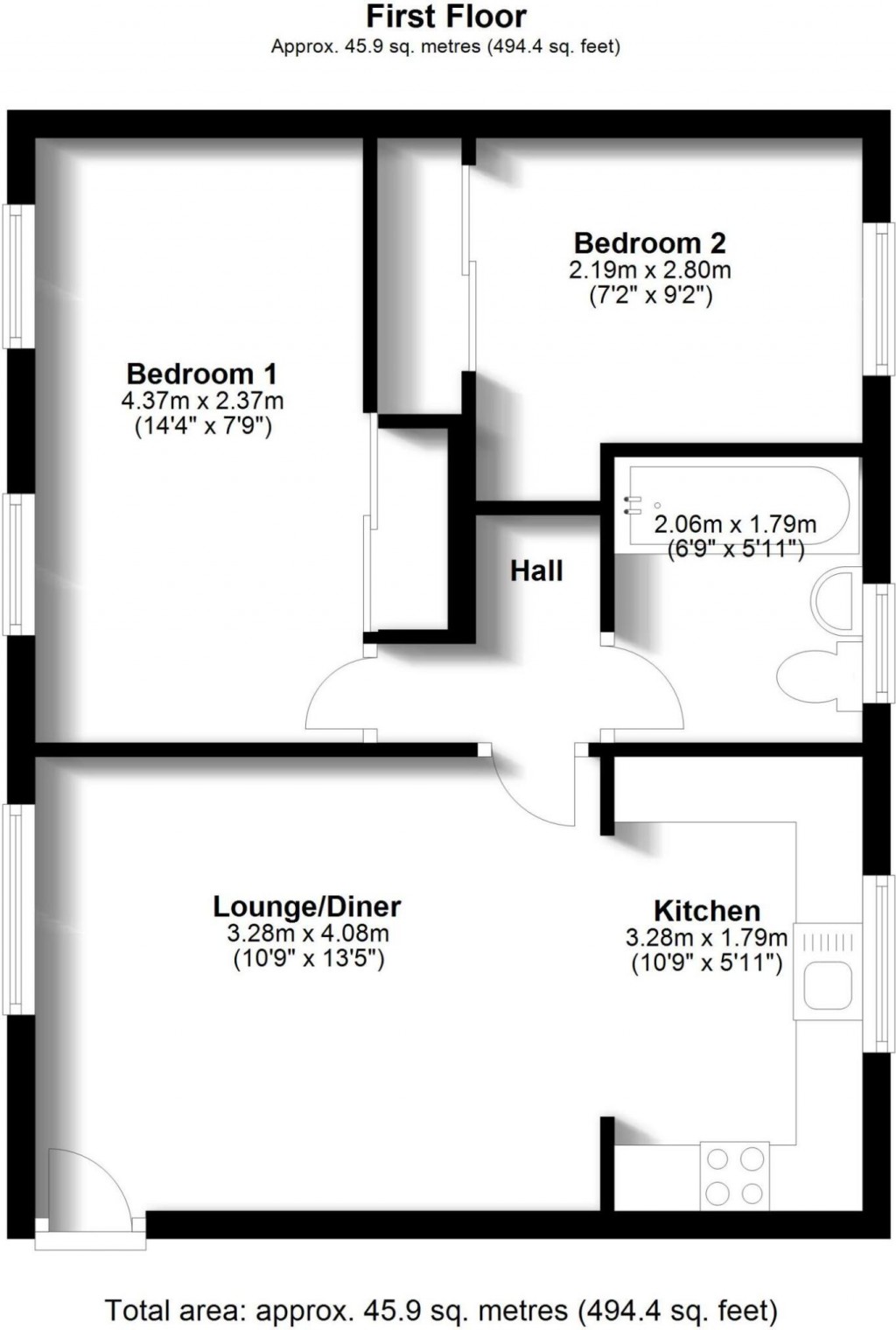 Floorplans For Dunmow, Essex