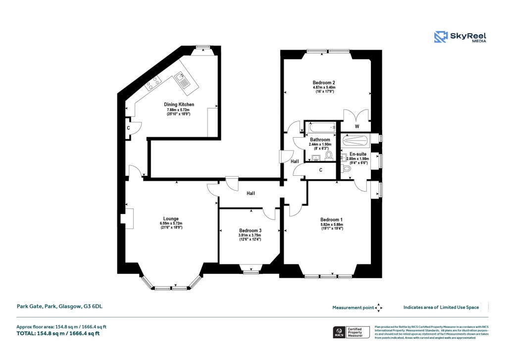 Floorplans For Park, Glasgow