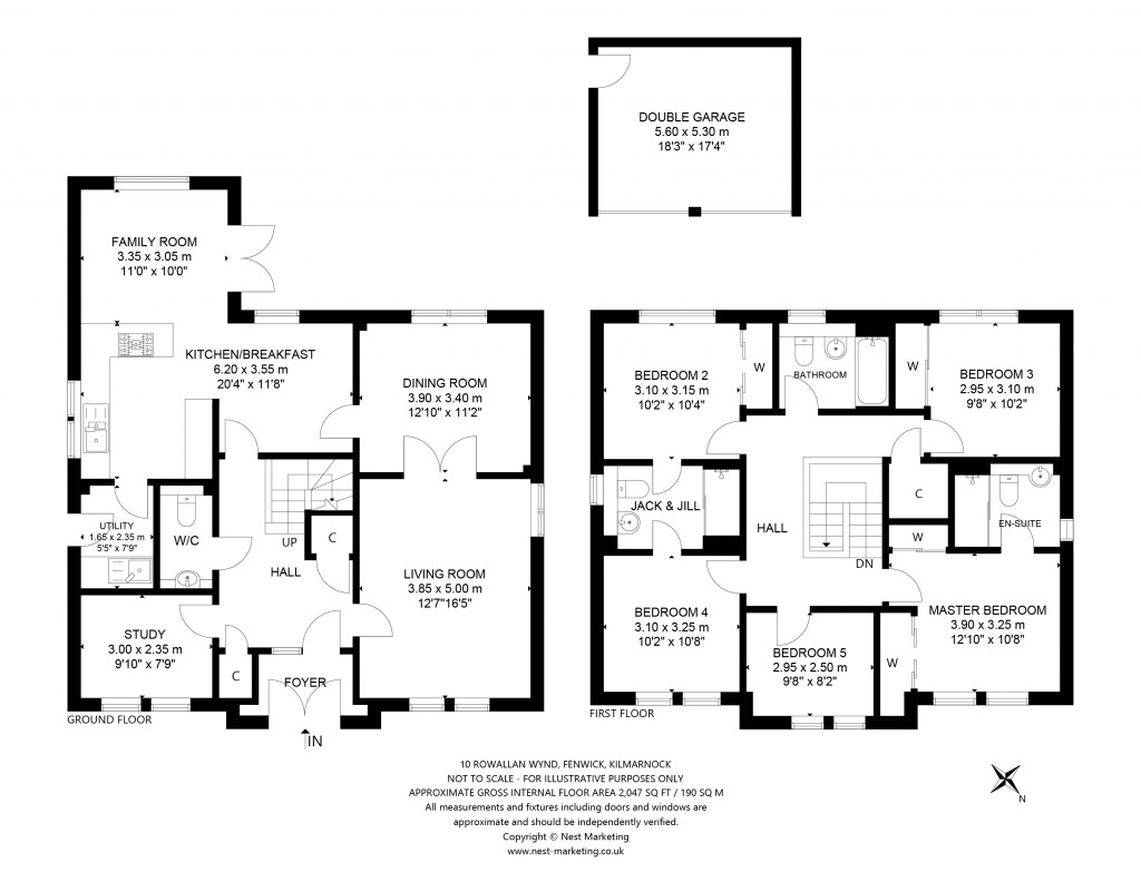 Floorplans For Fenwick, Kilmarnock