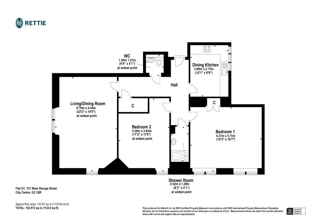 Floorplans For City Centre