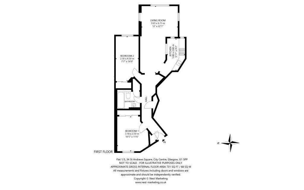 Floorplans For Merchant City, Glasgow