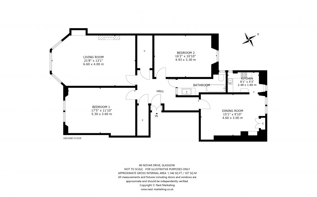 Floorplans For Hyndland, Glasgow