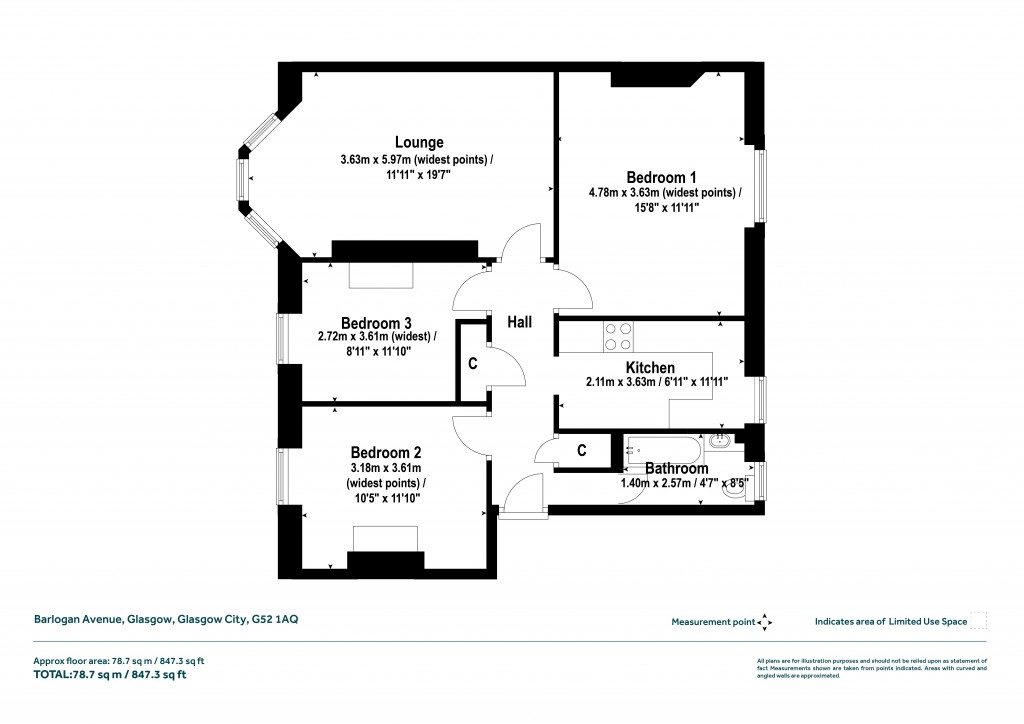 Floorplans For Glasgow, Glasgow City