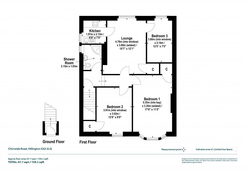 Floorplans For Glasgow, Glasgow City