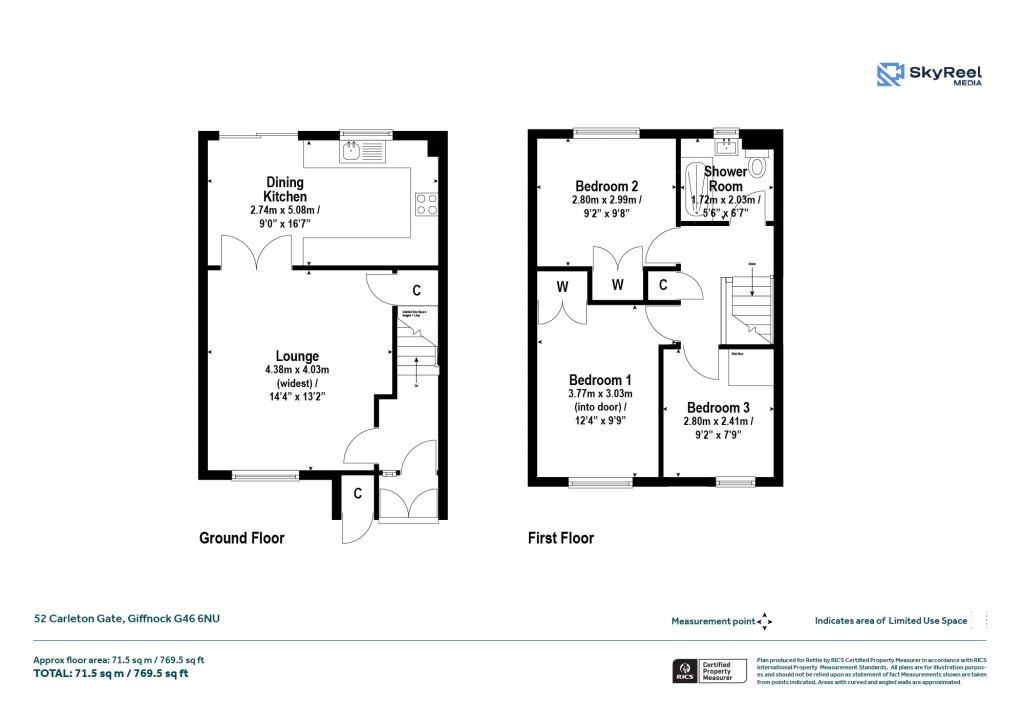 Floorplans For Giffnock, Glasgow, East Renfrewshire