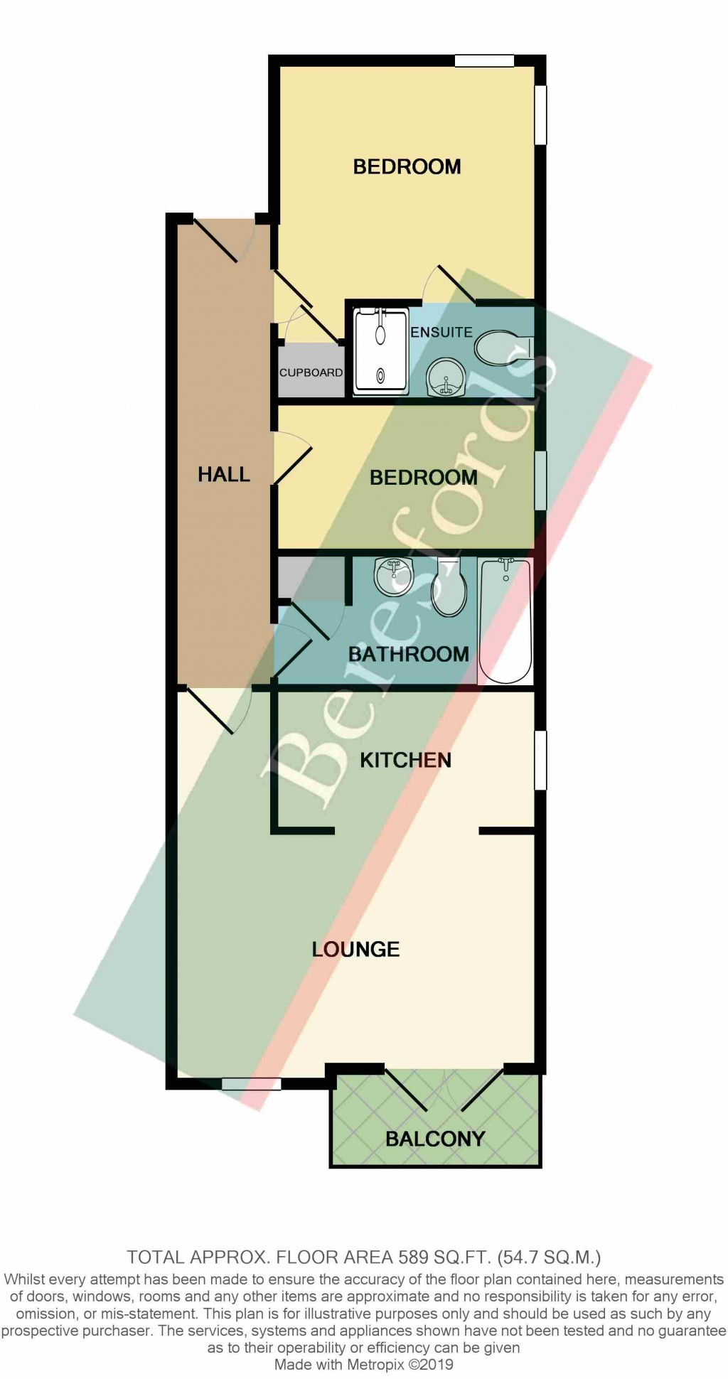 Floorplans For Western Road, 87 Western Road, Romford