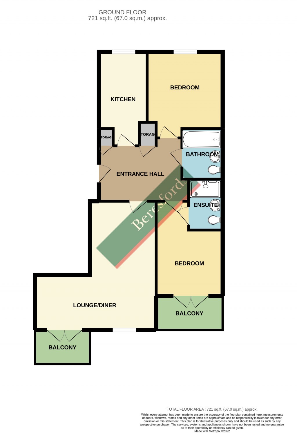 Floorplans For Market Place, Romford