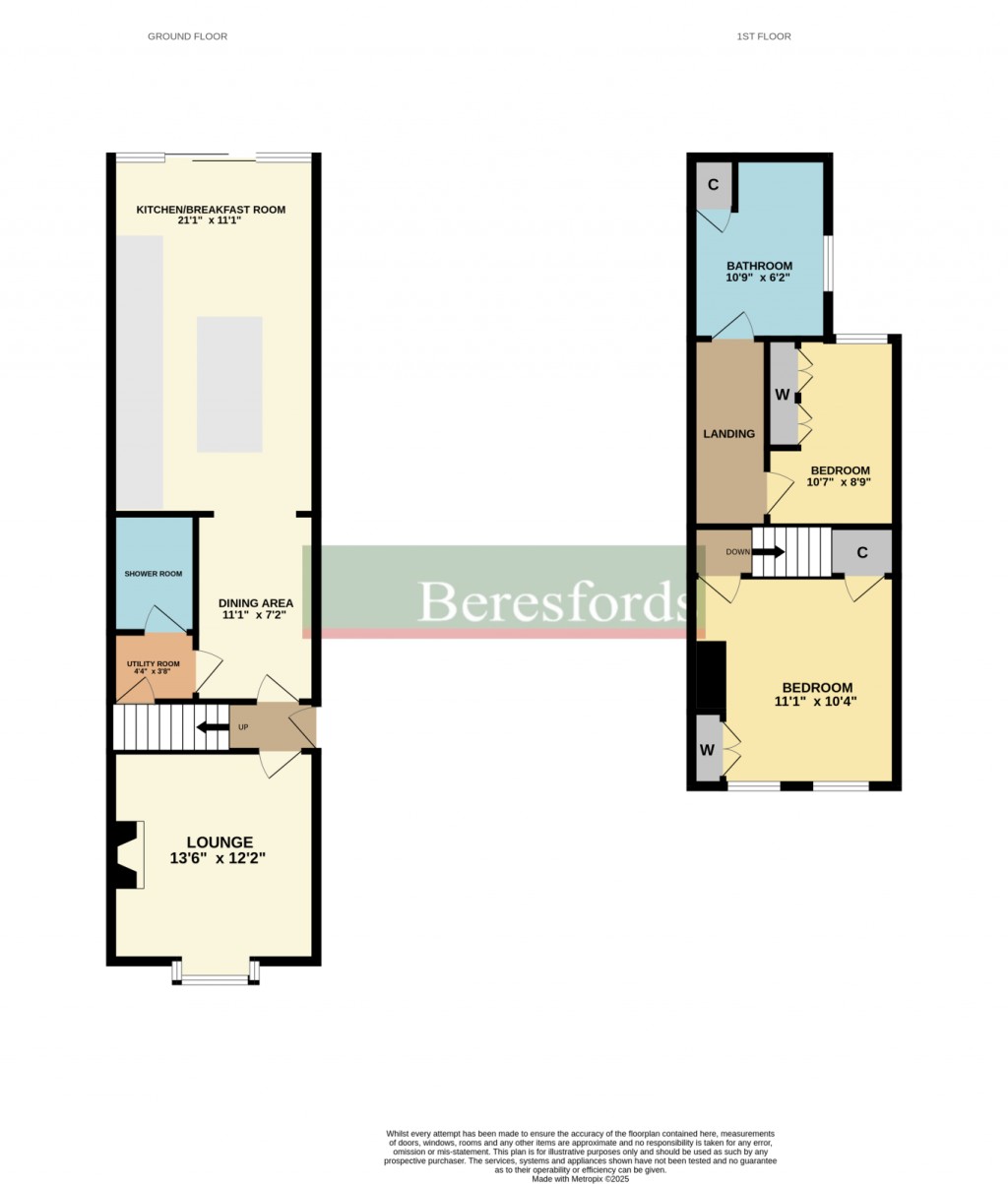 Floorplans For Brentwood, Essex