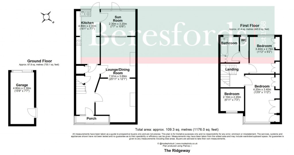 Floorplans For Gidea Park, Romford