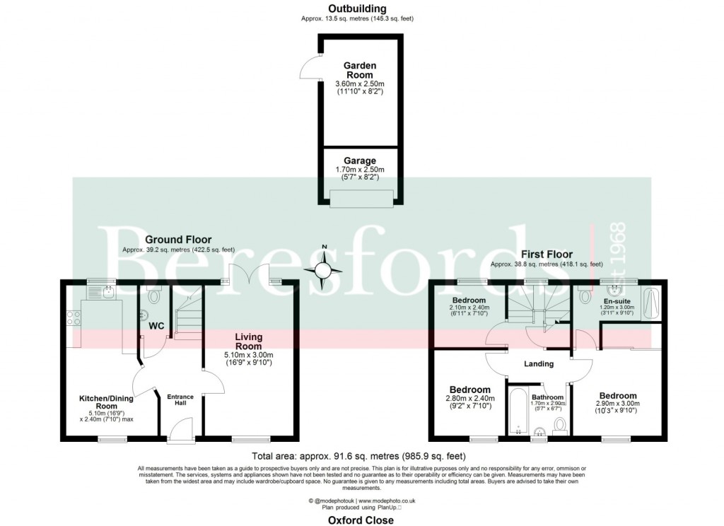 Floorplans For Gidea Park, Romford