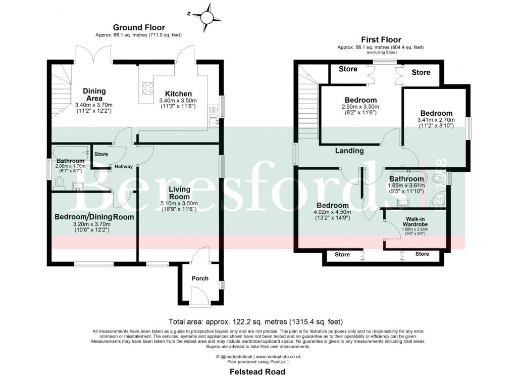 Floorplans For Collier Row, Romford