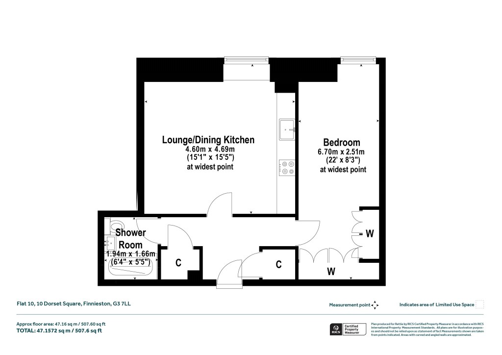 Floorplans For Finnieston, Glasgow