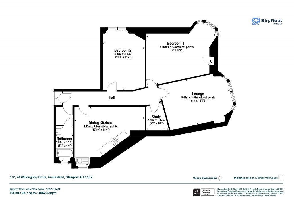 Floorplans For Anniesland, Glasgow
