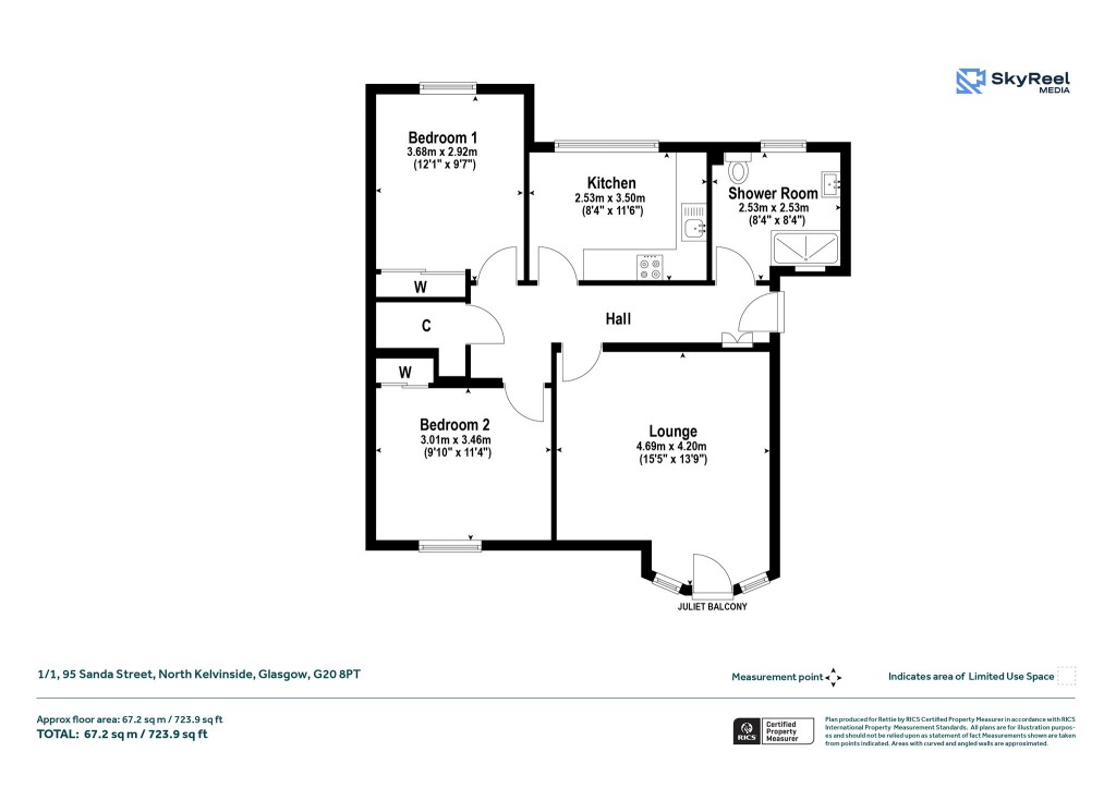 Floorplans For North Kelvinside, Glasgow