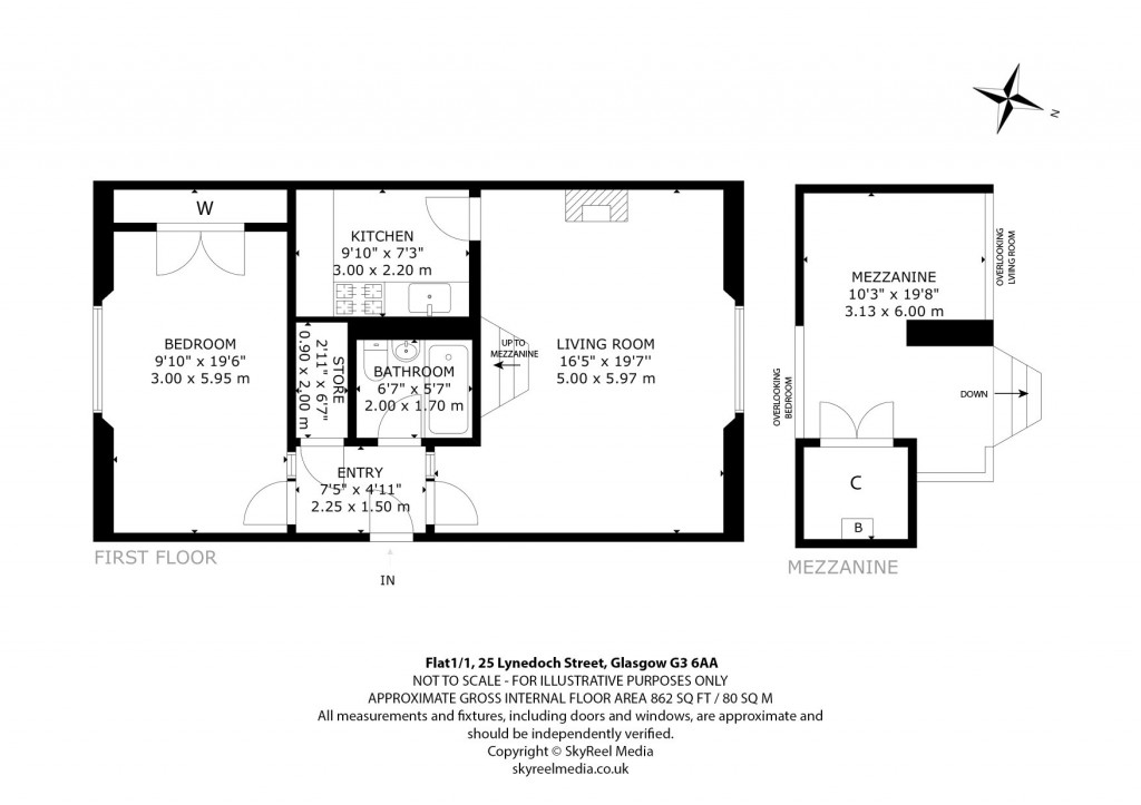 Floorplans For Park, Glasgow