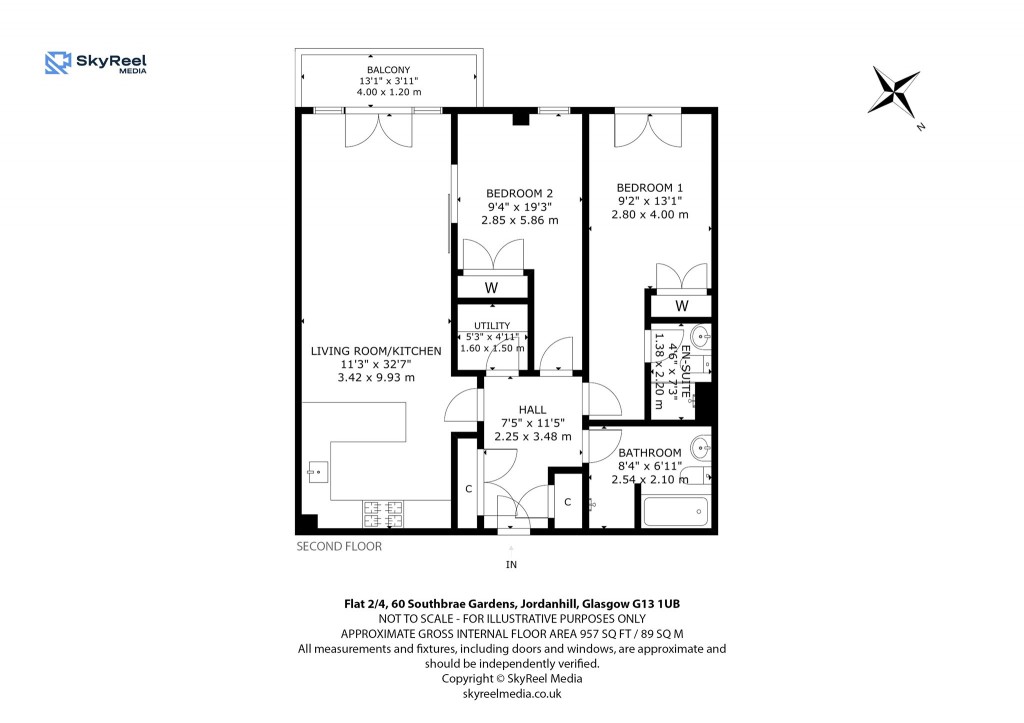 Floorplans For Jordanhill, Glasgow